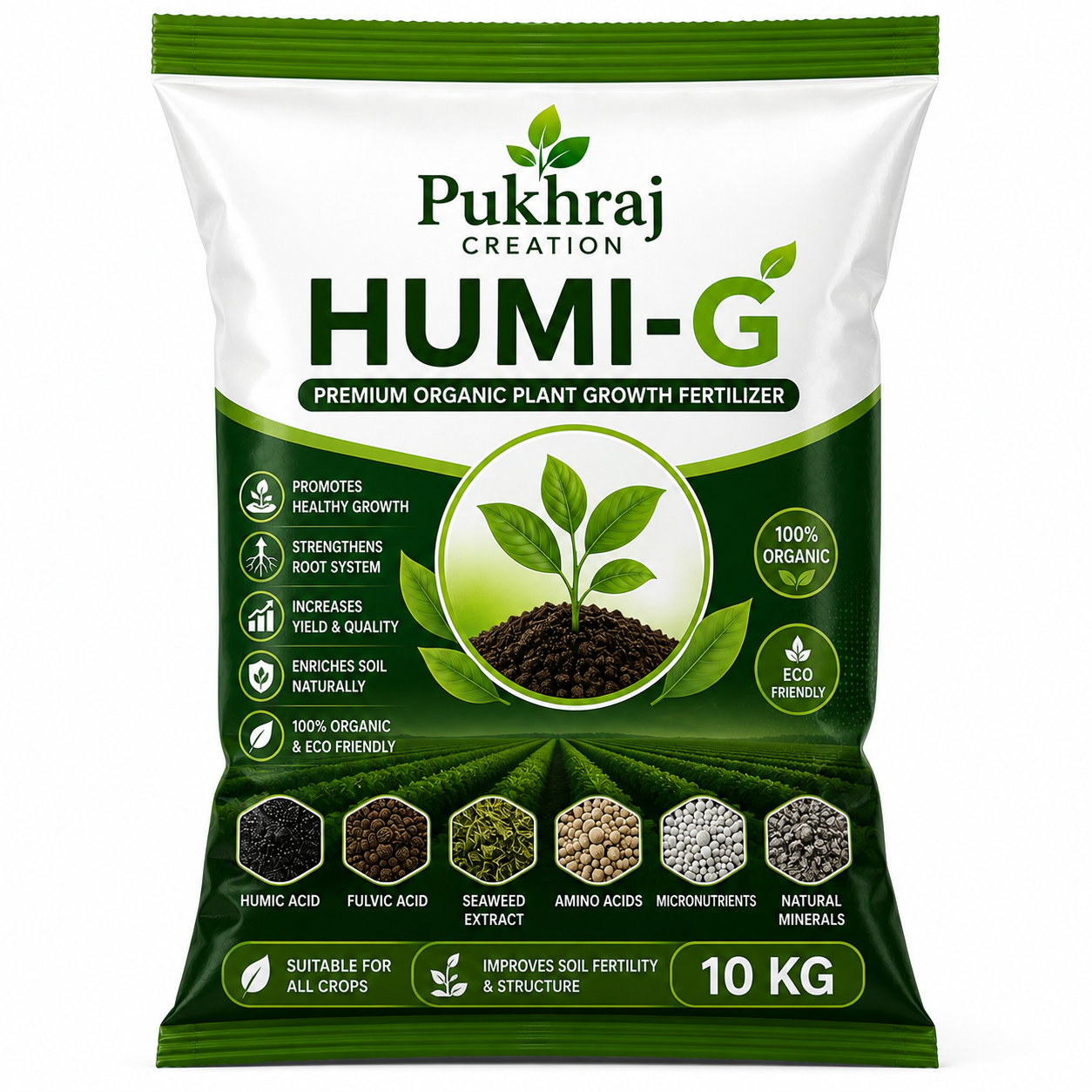 Humi-G Premium Organic Plant Growth Fertilizer